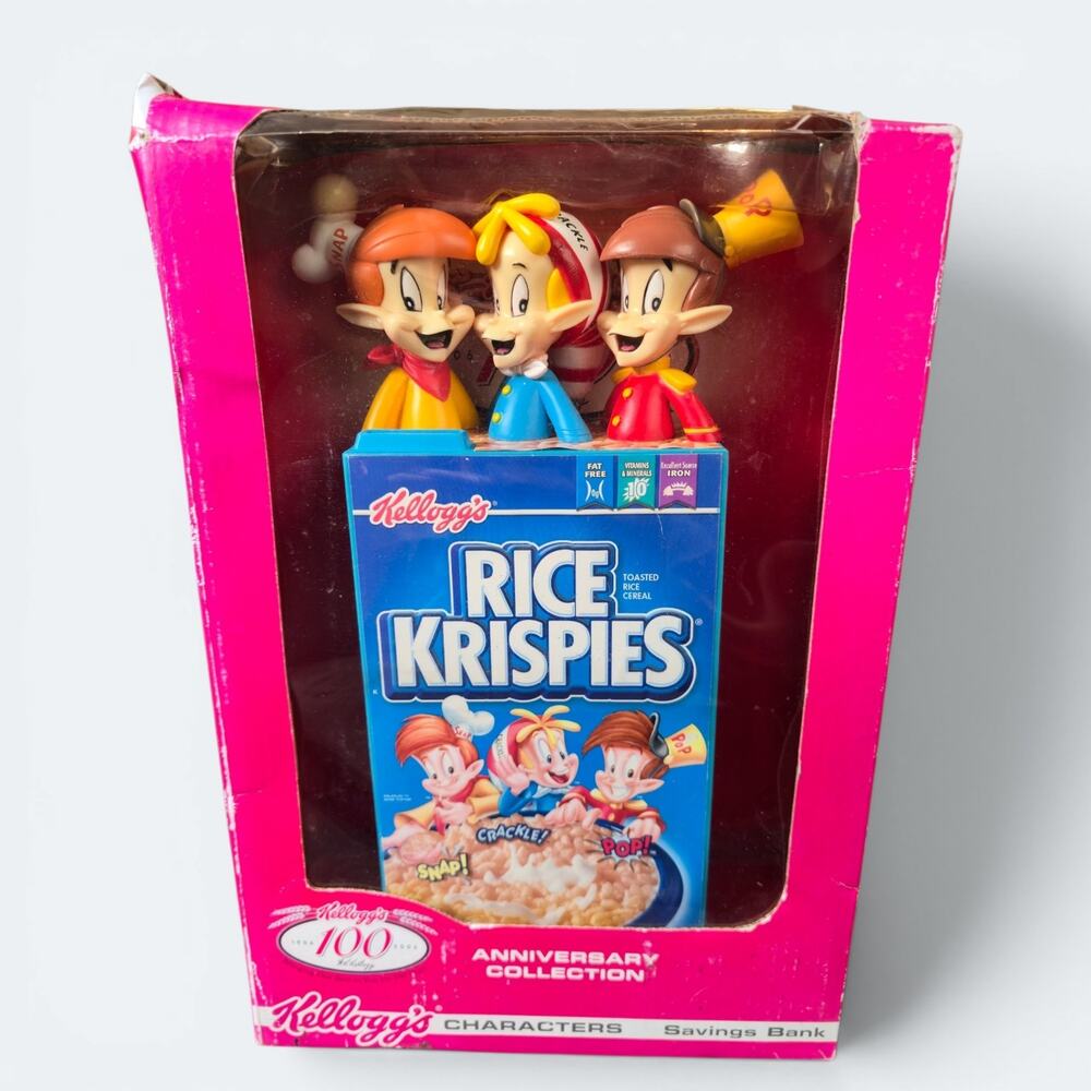 Kellogg's Rice Krispies 100th Anniversary Coin Bank New In Box
